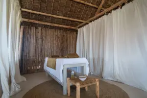 Private panoramic massage room